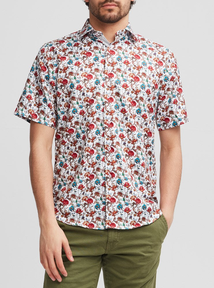 MENS CASUAL SHORT SLEEVE SHIRT