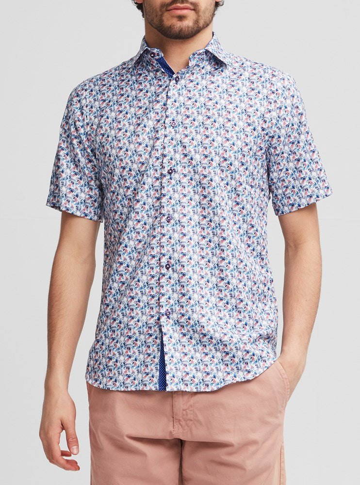 MENS CASUAL SHORT SLEEVE SHIRT