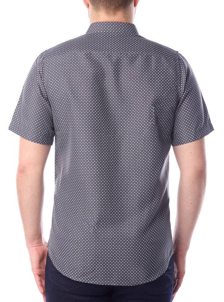 CHEMISE DÉCONTRACTÉE À MANCHES COURTES POUR HOMMES
