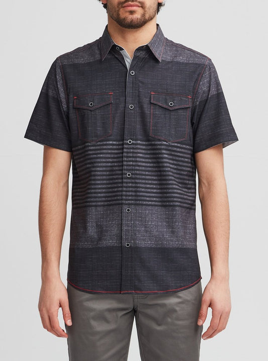CHEMISE DÉCONTRACTÉE À MANCHES COURTES POUR HOMMES
