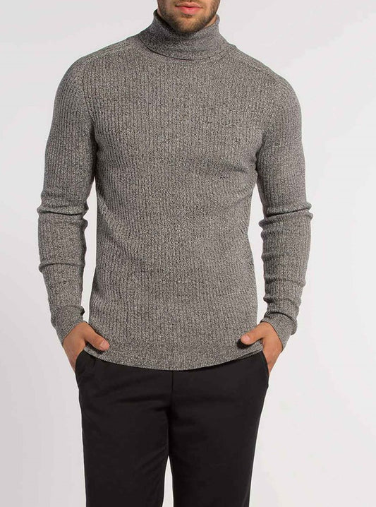 T-SHIRT À COL ROULÉ POUR HOMMES